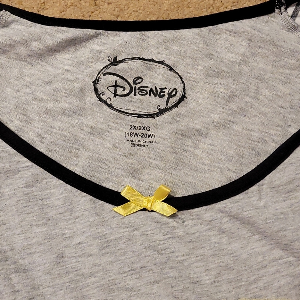 Disney Mickey Mouse Sleep Shirt 2XL Short Sleeve - Picture 3 of 5